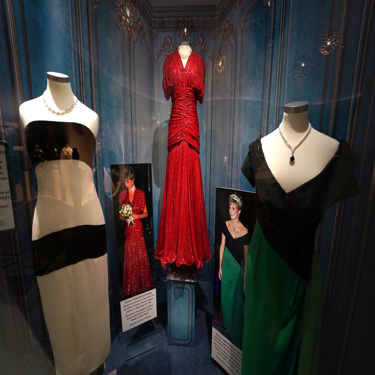 Red Princess Diana Ball Gowns Diana, Princess Of Wales Wearing A