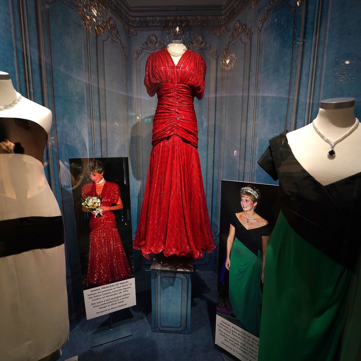 Red Princess Diana Ball Gowns Diana, Princess Of Wales Wearing A