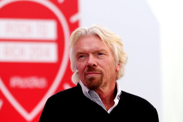 Sir Richard Branson has revealed his Virgin empire lost £1.5bn during the pandemic (Steve Parsons/PA)