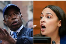 Eric Adams and AOC clash over killing of homeless man placed in chokehold by NYC subway passenger