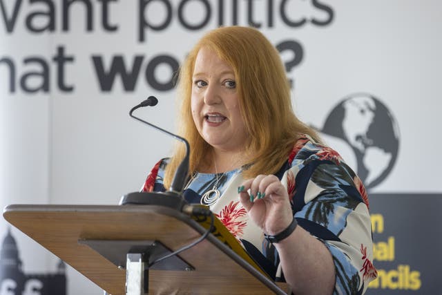 Alliance Party leader Naomi Long (Liam McBurney/PA)