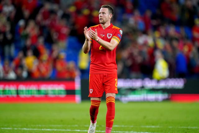 Chris Gunter will join the Wales coaching staff after retiring from playing at the end of the season (Nick Potts/PA)