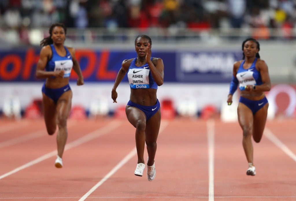 Dina Asher-Smith returns to Dota