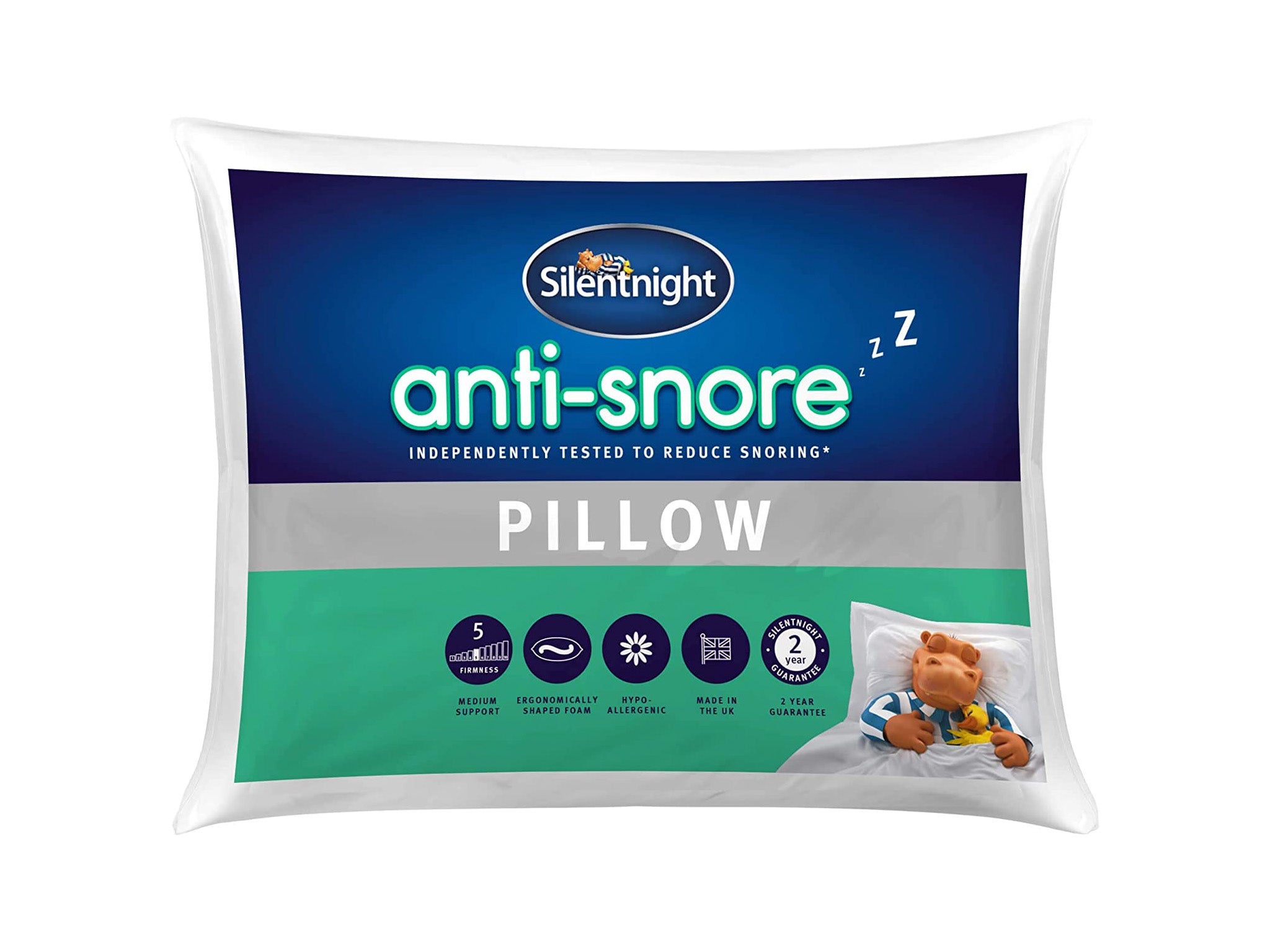 Silentnight anti-snore pillow