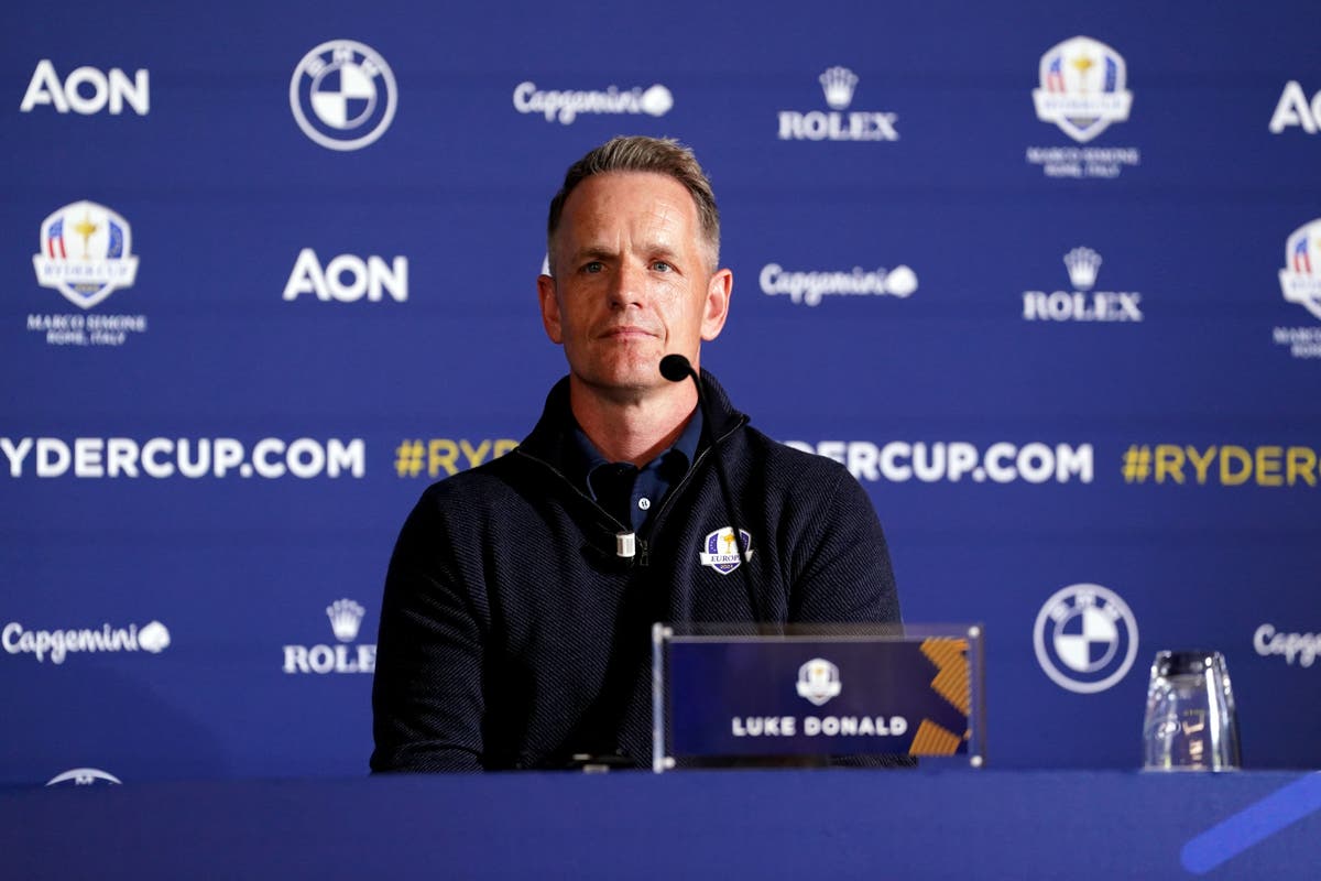 European Ryder Cup captain Luke Donald upset to lose LIV Golf trio for Rome