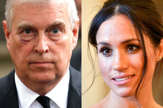<p>More Britons would rather Prince Andrew attend the coronation than Meghan Markle, new polling shows </p>