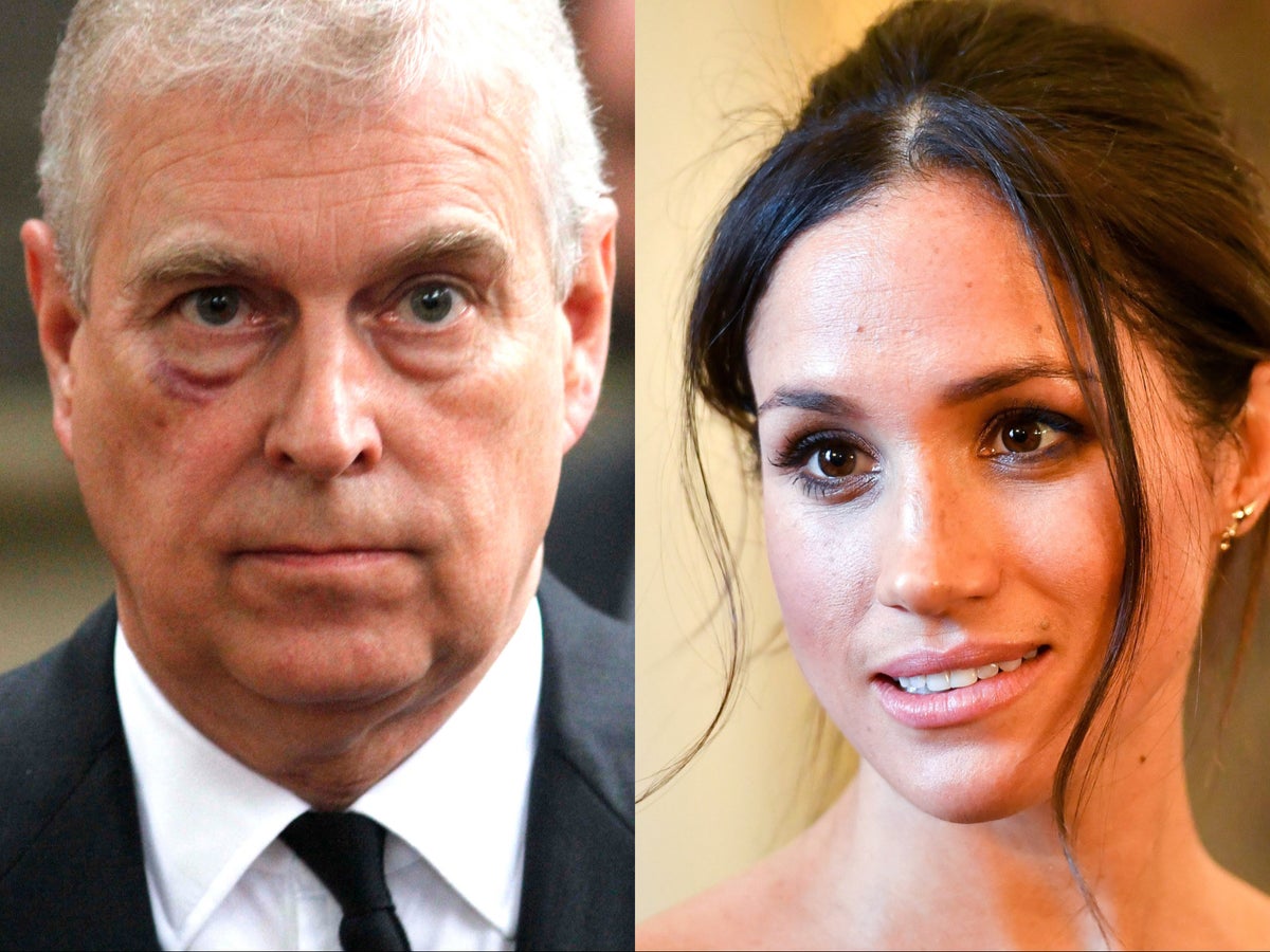 Public would rather Prince Andrew attend coronation than Meghan Markle, poll finds