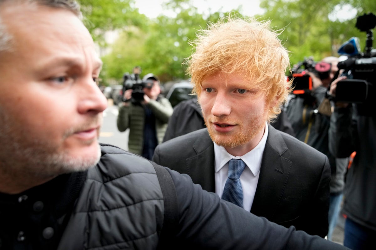 Ed Sheeran ‘very happy’ after winning copyright lawsuit over Marvin Gaye song