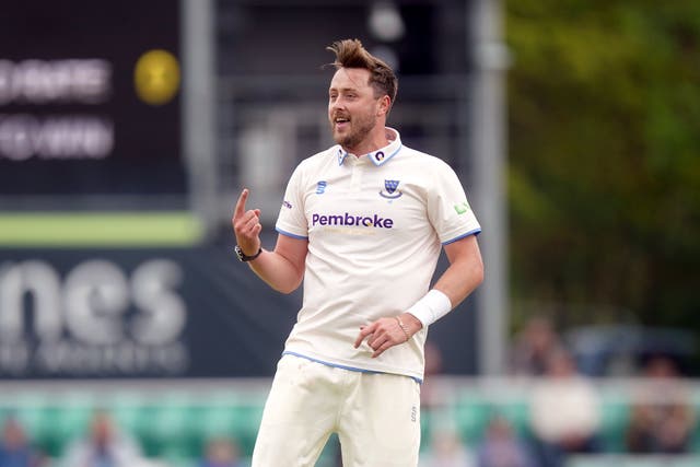Ollie Robinson claimed seven wickets against Worcestershire (Mike Egerton/PA)