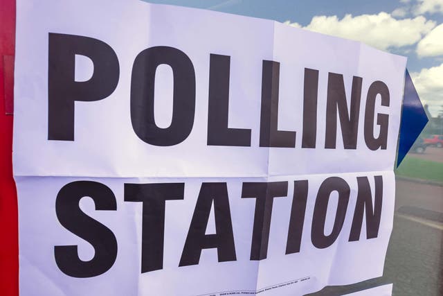 A number of people were left unable to cast ballots in local elections as they did not bring valid photo ID (Alamy/PA)