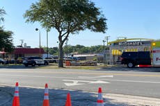 Georgia shooting – live: Police were called on gunman day before he killed relatives and McDonald’s manager