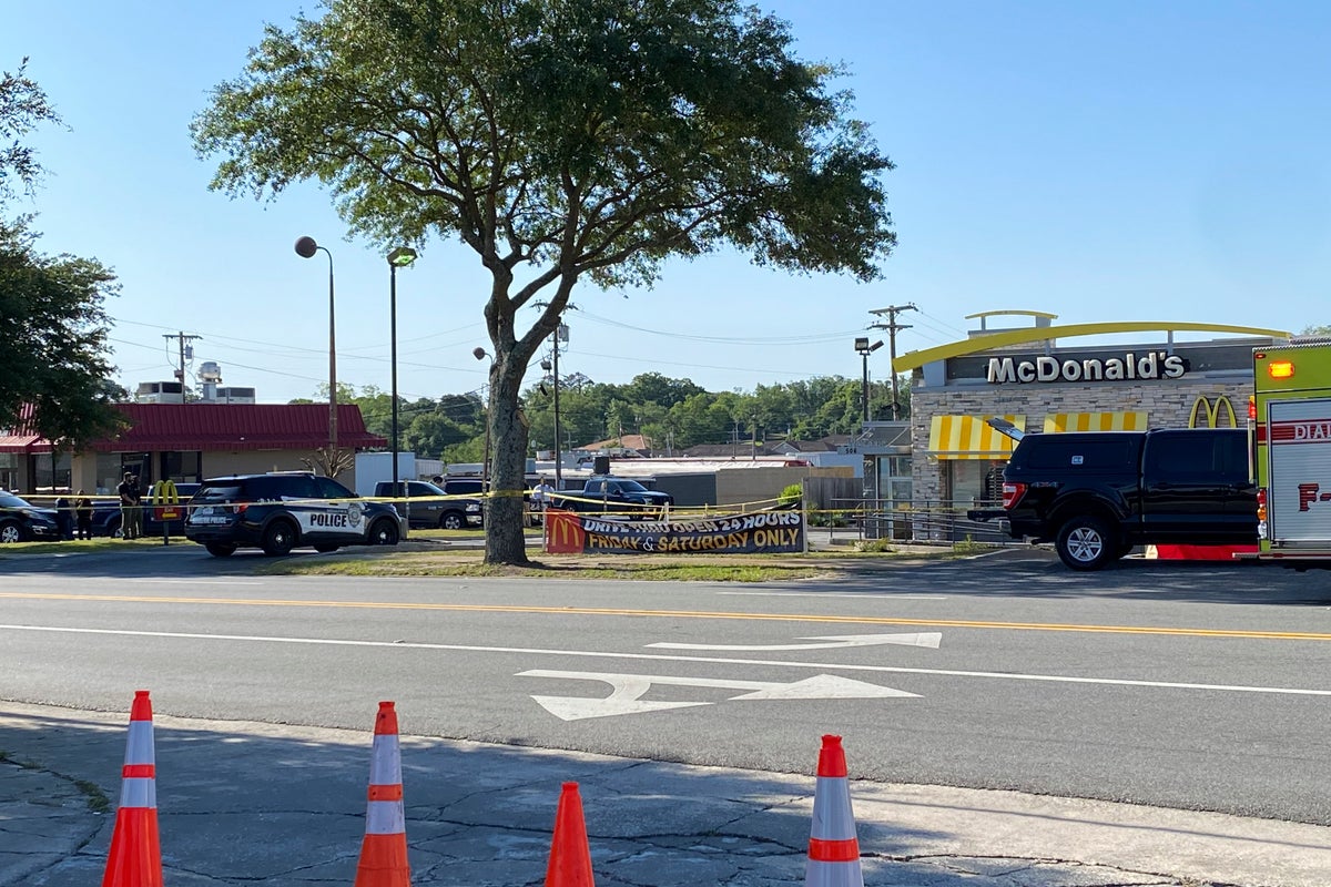 Georgia shooting – live: Gunman kills family members and McDonald’s worker in Moultrie attack