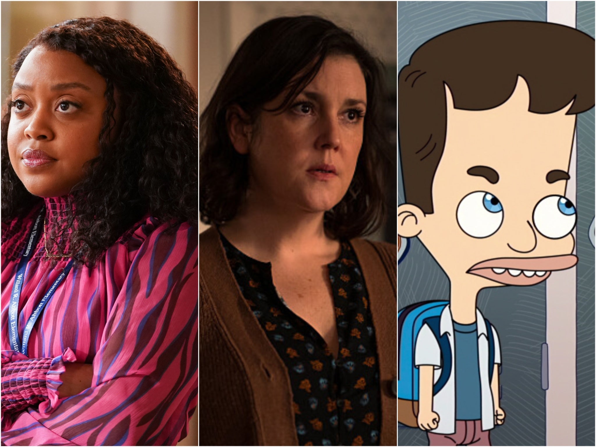 Quinta Brunson, Melanie Lynskey and Nick from ‘Big Mouth’