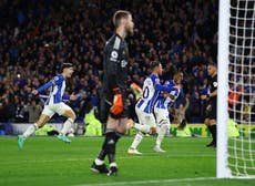 Last-gasp Alexis Mac Allister penalty sinks Manchester United and sends Brighton sixth