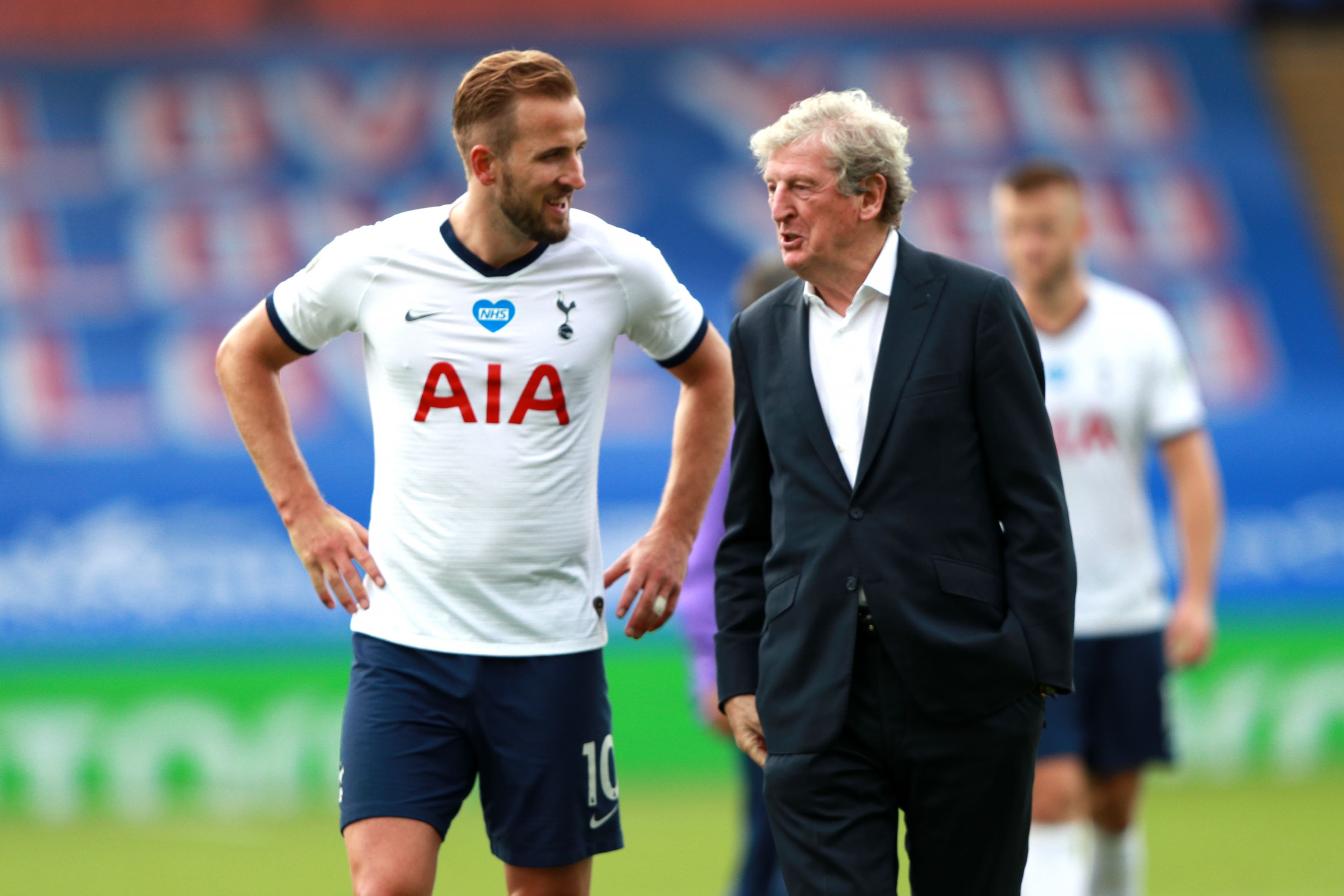 Roy Hodgson (right) has braced himself to face “world-class” Harry Kane on Saturday (Ian Walton/PA)