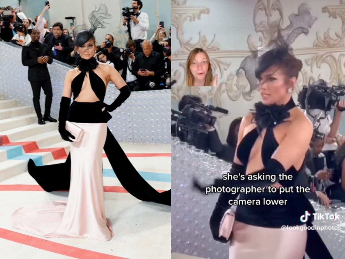 Met Gala video shows Jennifer Lopez revealing her secret to perfect red carpet photos: &lsquo;Absolute gold&rsquo;