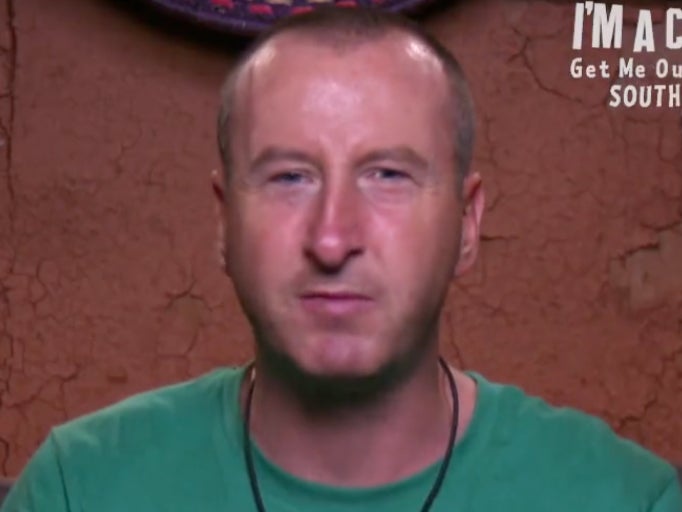 Andy Whyment complaining about Janice Dickinson in ‘I’m a Celebrity... South Africa’