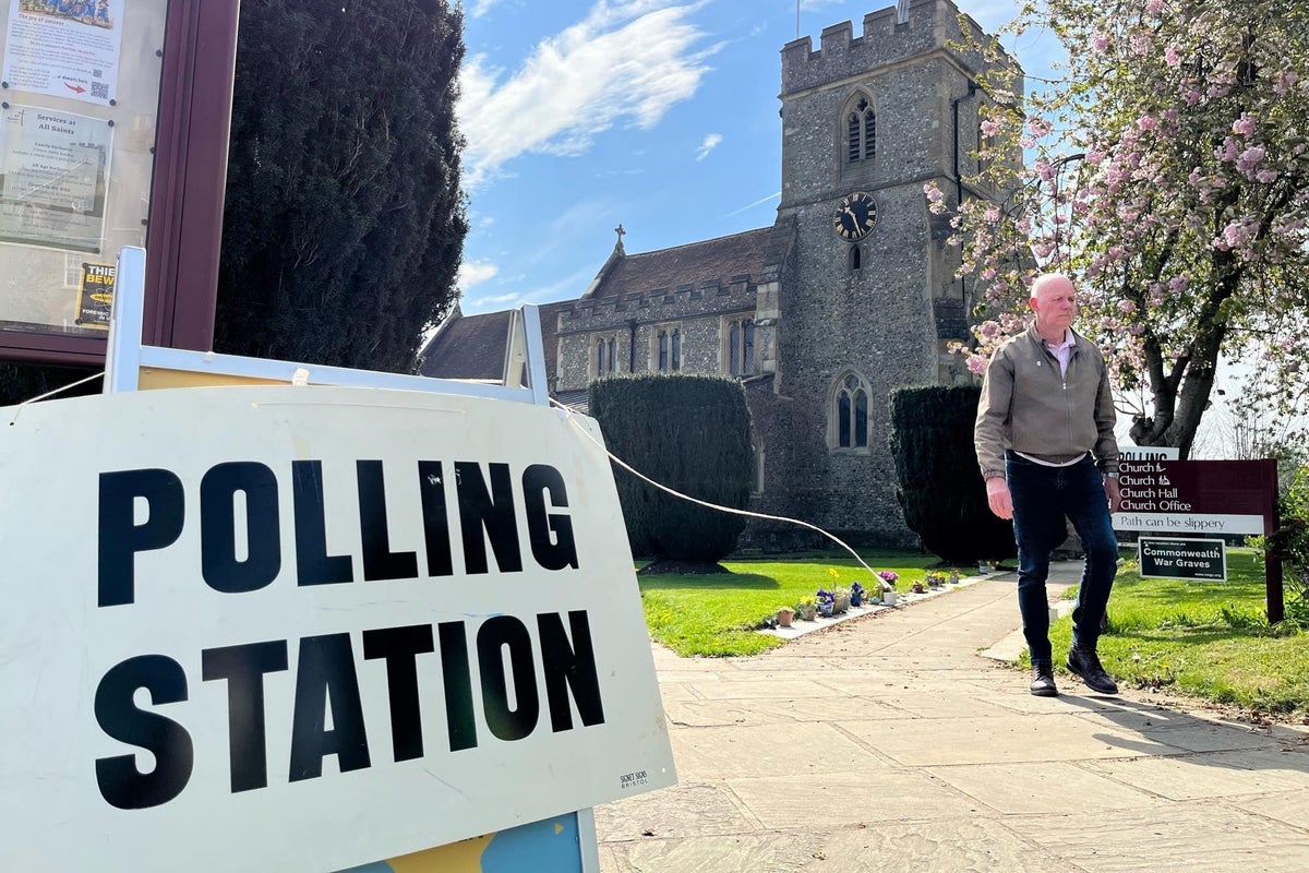 Tories braced for losses as votes counted in England’s local elections