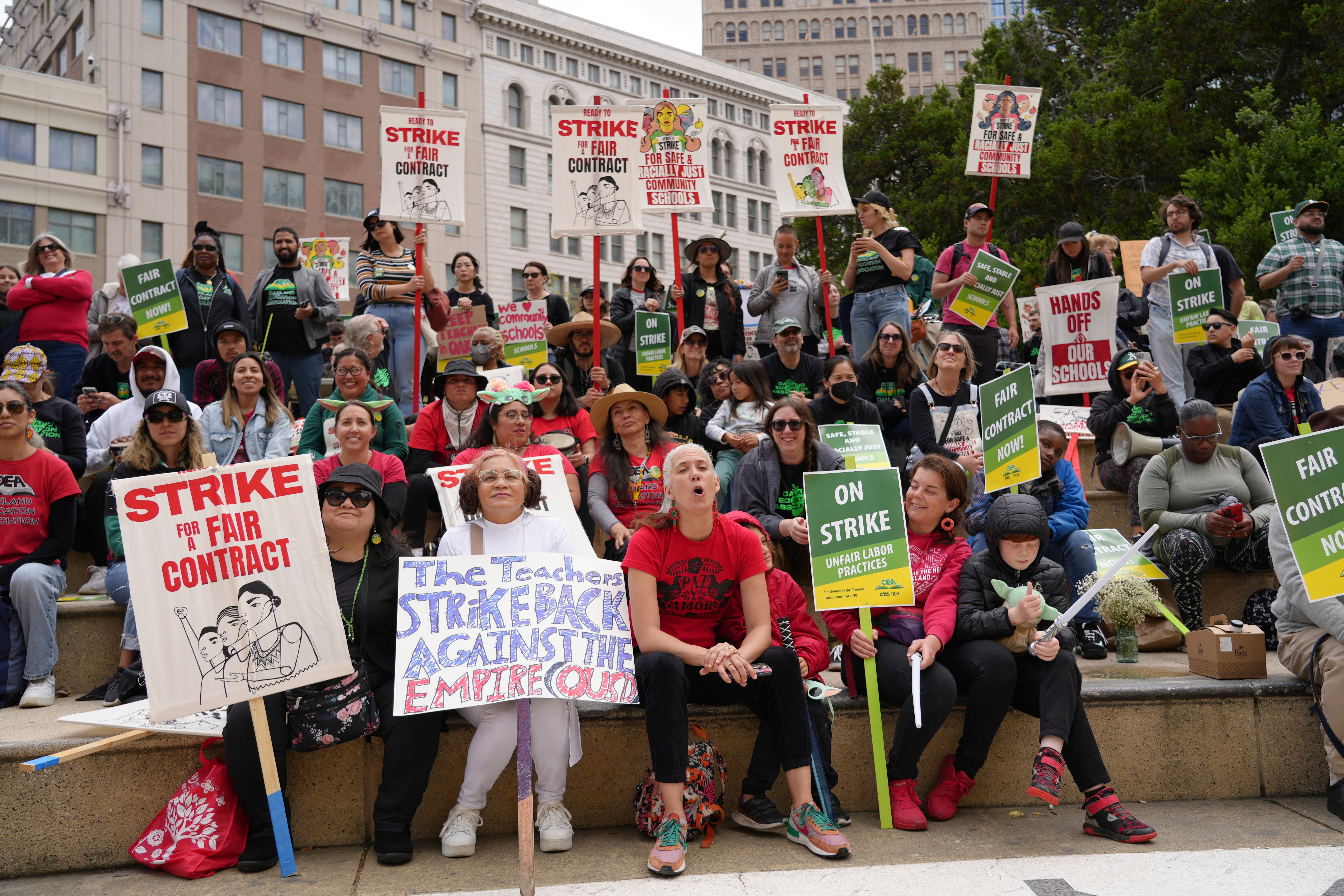 Oakland Teachers Union On Strike; Schools Open Without Them | The ...