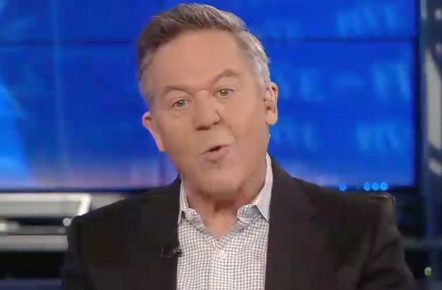 <p>Greg Gutfeld speaking on Fox News</p>