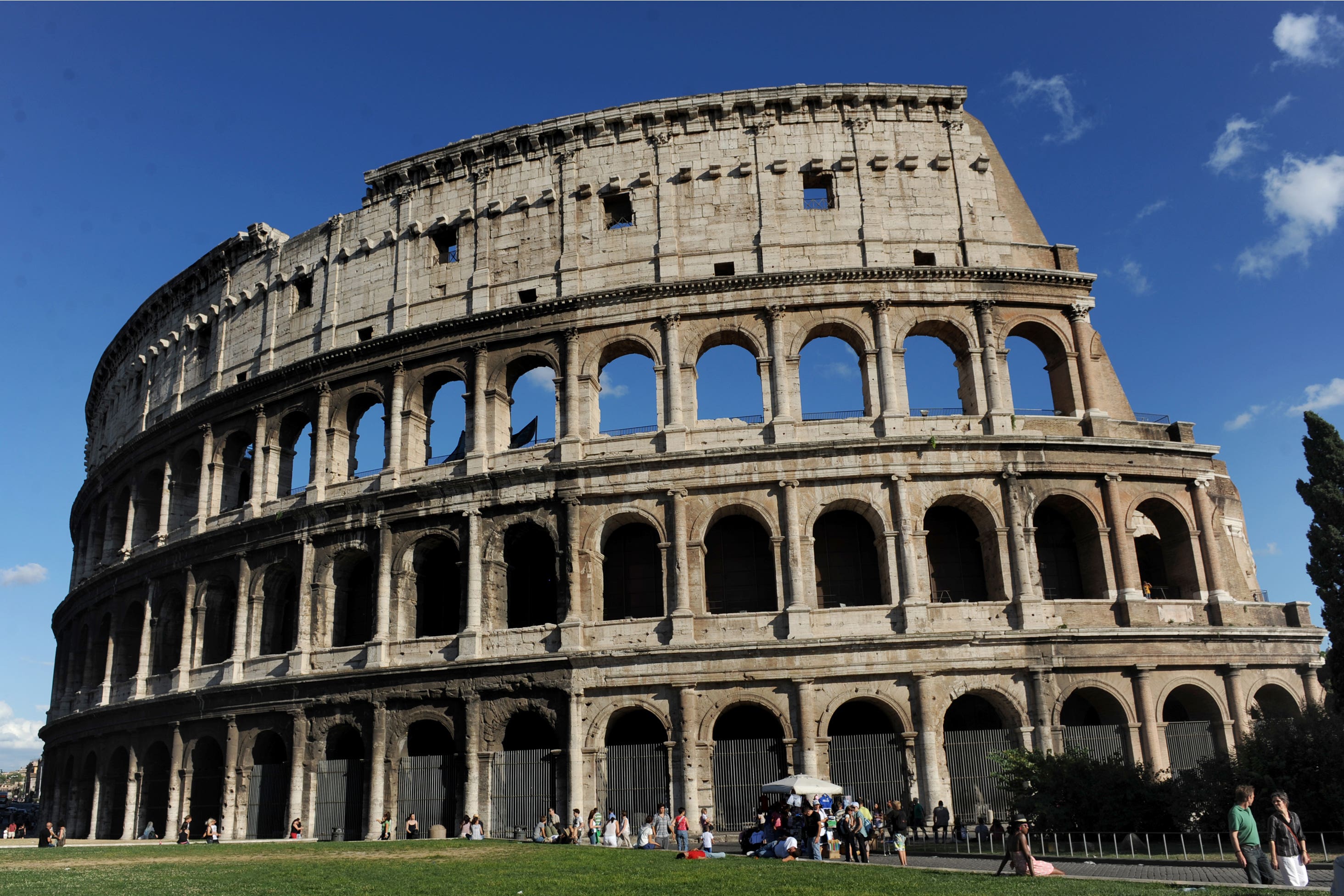 Rome’s Colosseum takes second place in the top global attractions category (Anthony Devlin/PA)