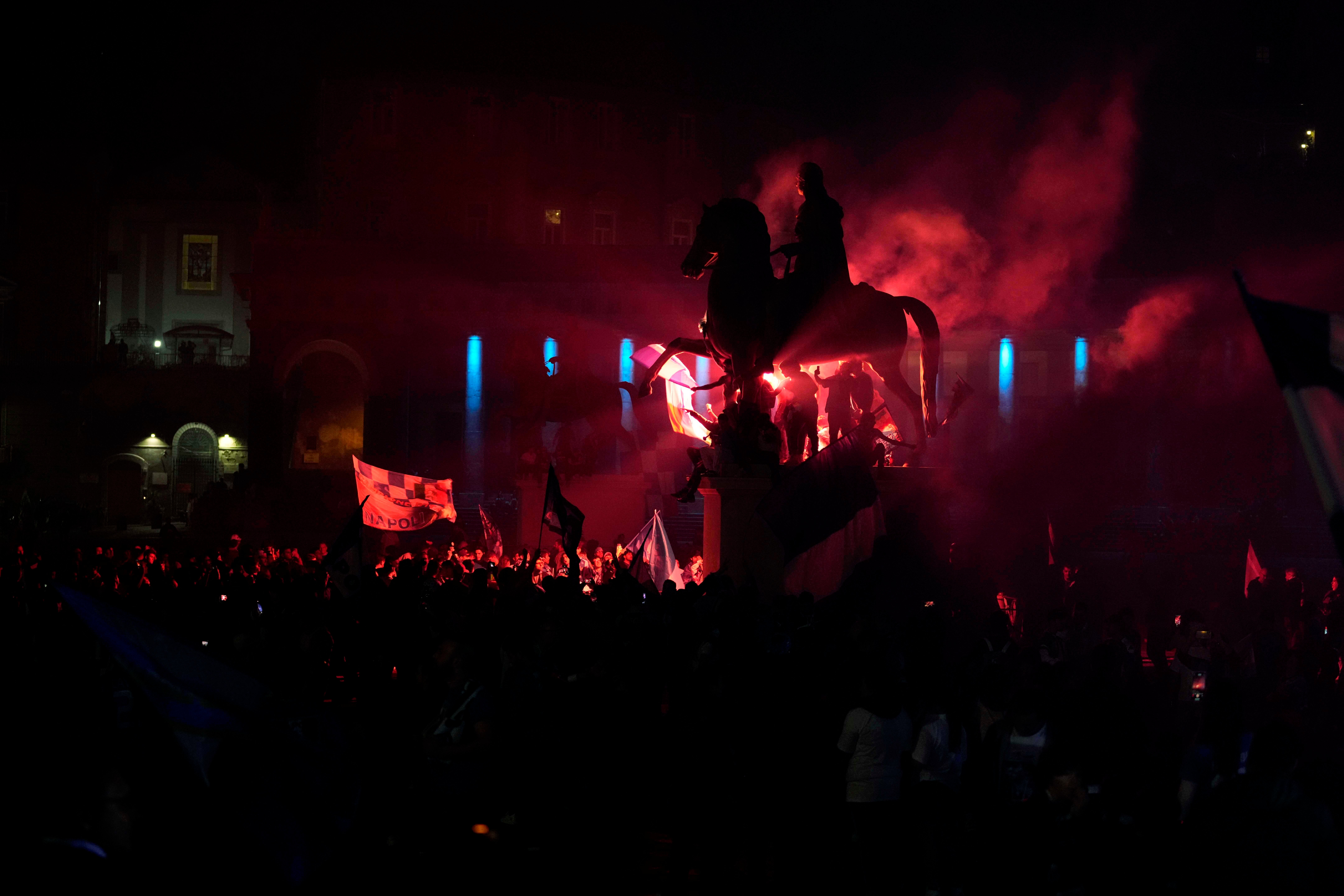 APTOPIX Italy Napoli Soccer