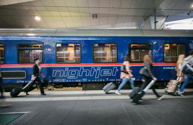 <p>Nightjet operates the largest night train network in Europe </p>