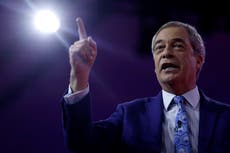 Nigel Farage admits Brexit has ‘failed’