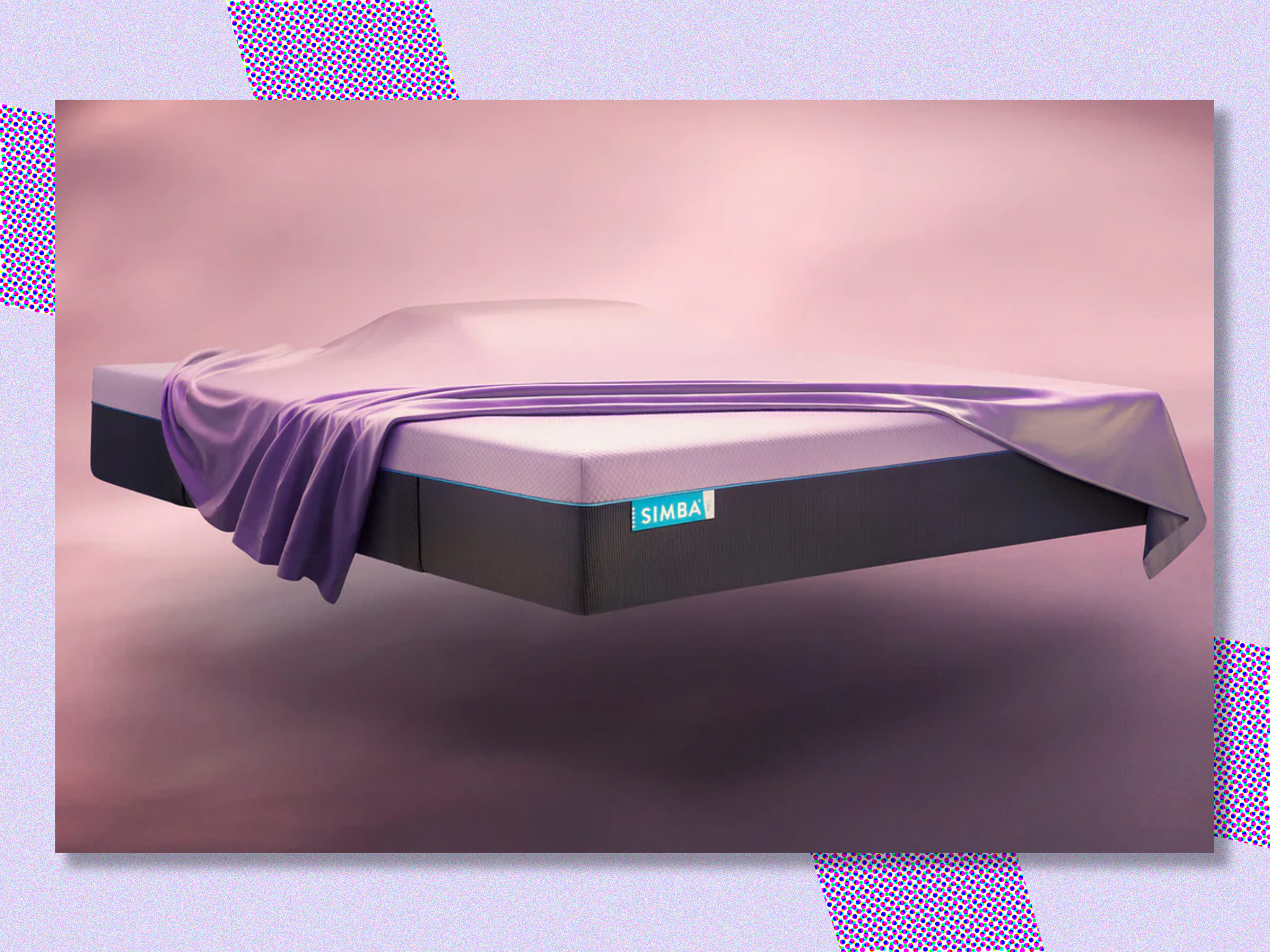 A mixture of foam and springs, this mattress will give support and comfort
