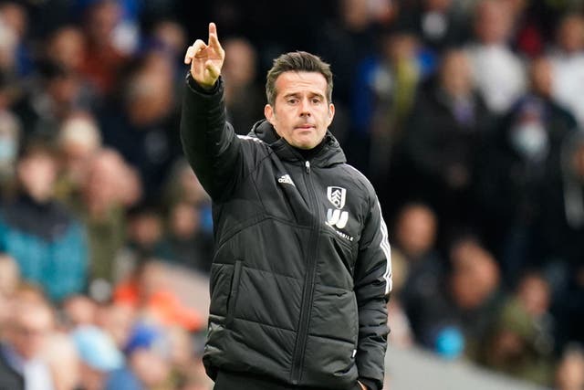 Fulham boss Marco Silva is still pushing for 53 points (Danny Lawson/PA)