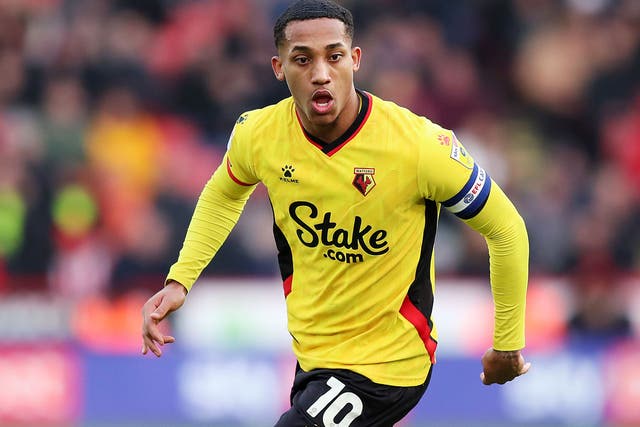 Joao Pedro has agreed a move to Brighton (Isaac Parkin/PA)