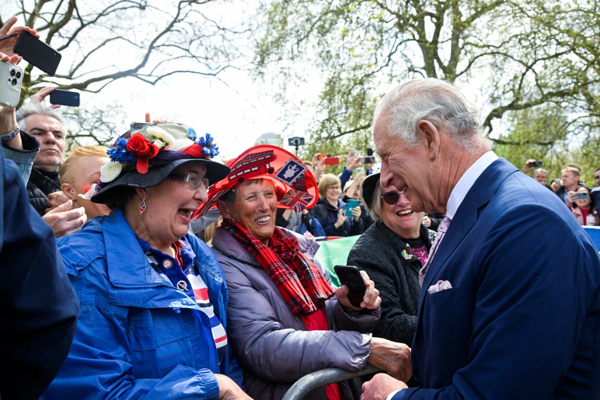 In Pictures: King meets his people and carries out engagements on coronation eve