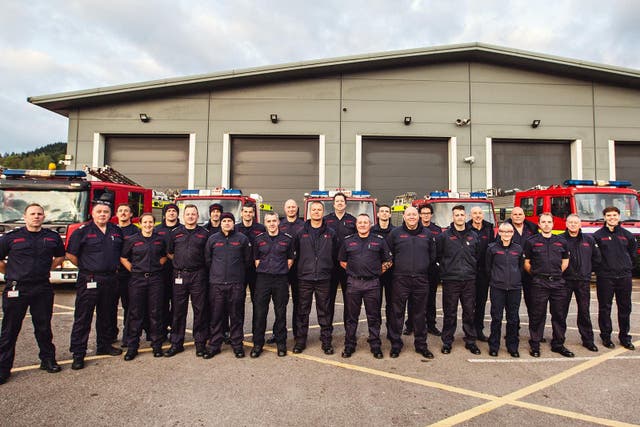 Firefighters from South Wales Fire and Rescue Service played a major role in delivering equipment to Ukraine (South Wales Fire and Rescue Service)