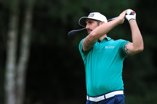 France’s Matthieu Pavon holds the halfway lead in the Italian Open (Mike Egerton/PA)