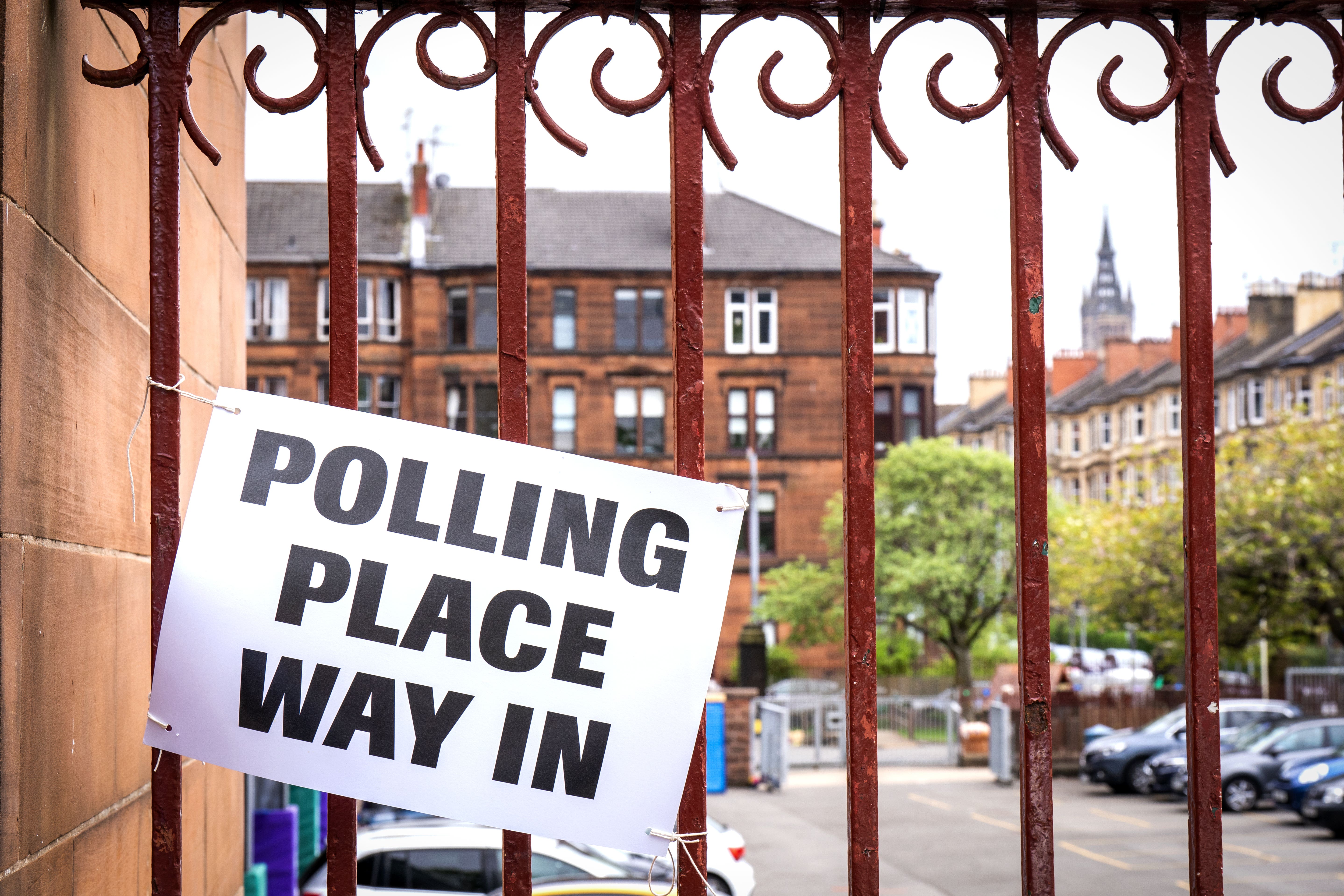 A local election in Derbyshire has been abandoned after one of the candidates died (Jane Barlow/PA)