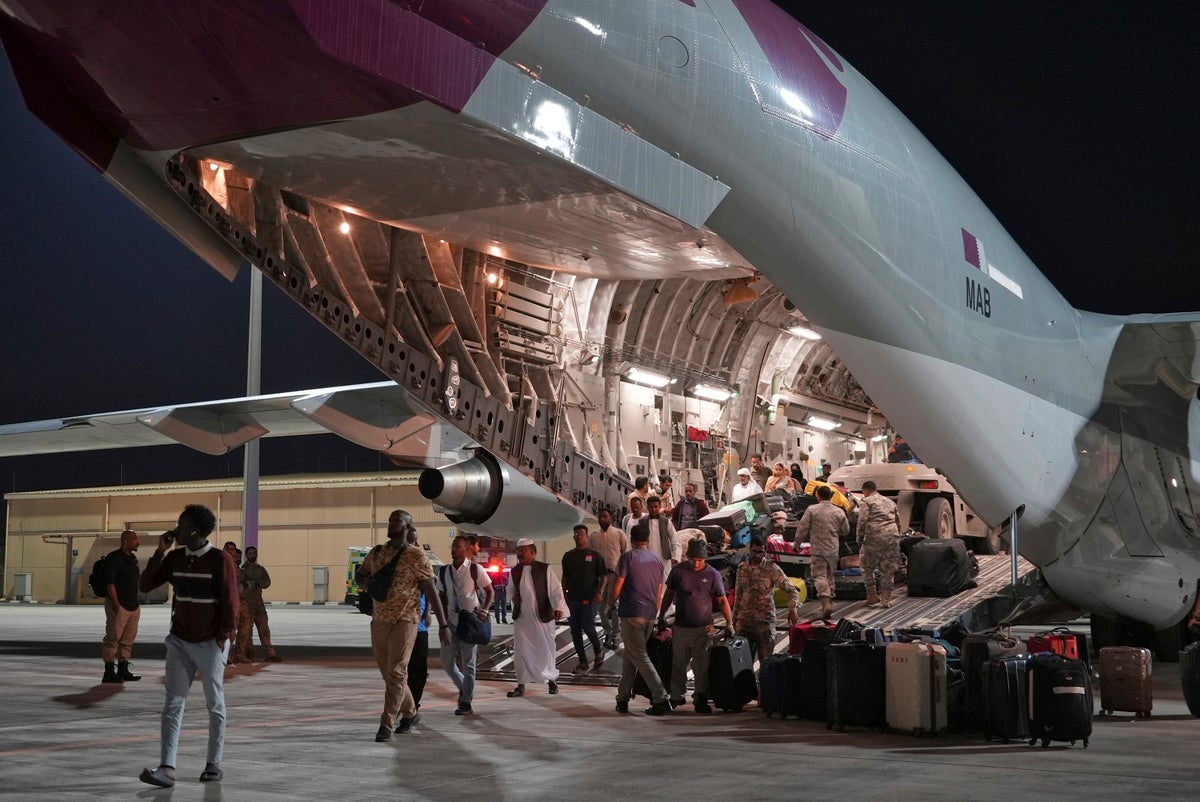 Qatar flies aid into Sudan, airlifts evacuees amid fighting