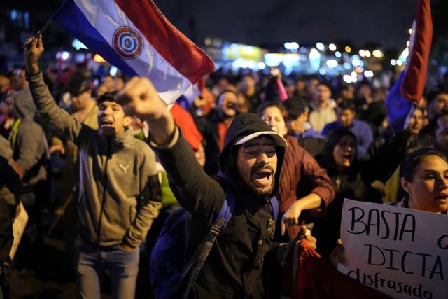 APTOPIX Paraguay Elections