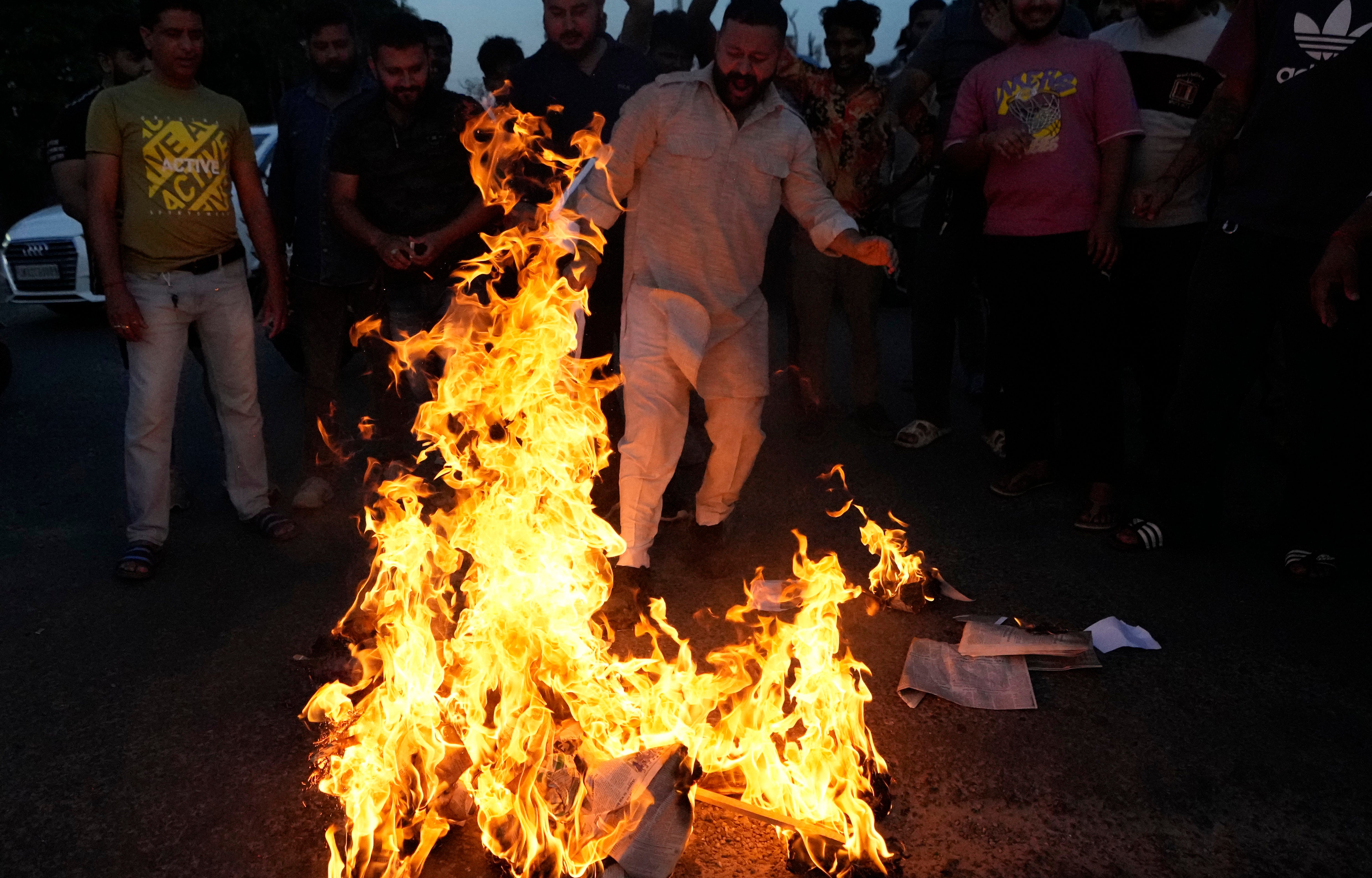 India Kashmir Fighting