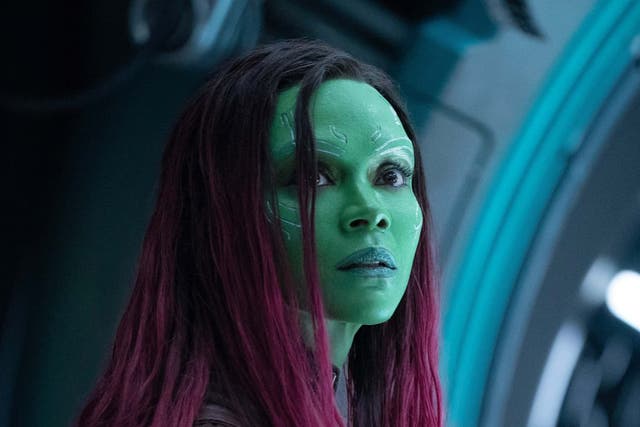 <p>Zoe Saldaña in ‘Guardians of the Galaxy Vol 3'</p>