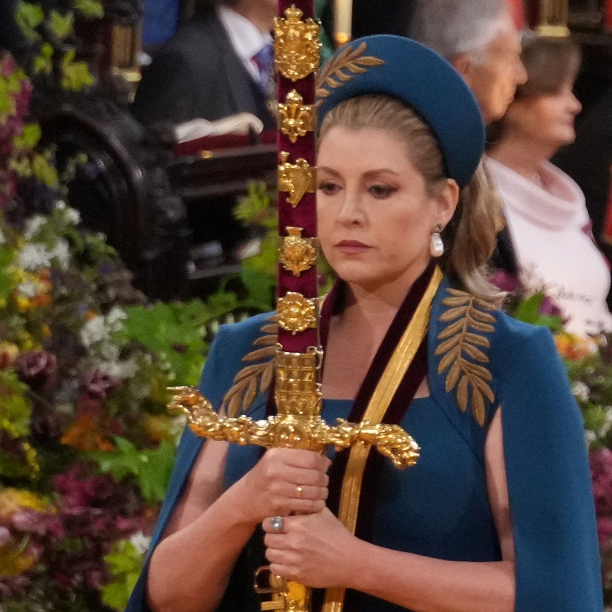lady in blue dress at coronation Coronation Style | All the Royal Fashion on King Charles's Big Day