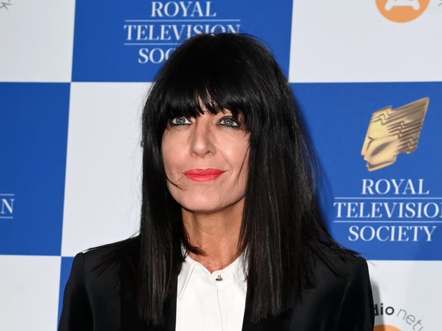 <p>Claudia Winkleman pictured in March</p>