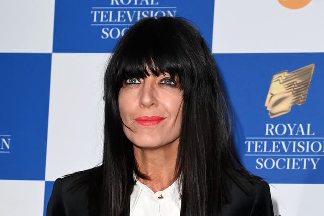 <p>Claudia Winkleman pictured in March</p>