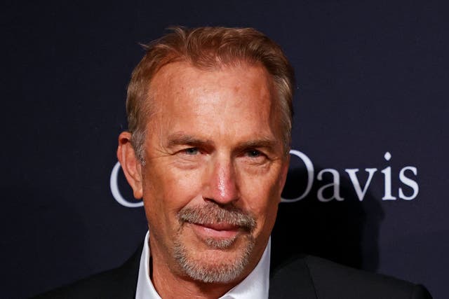 <p>Kevin Costner photographed on 4 February</p>