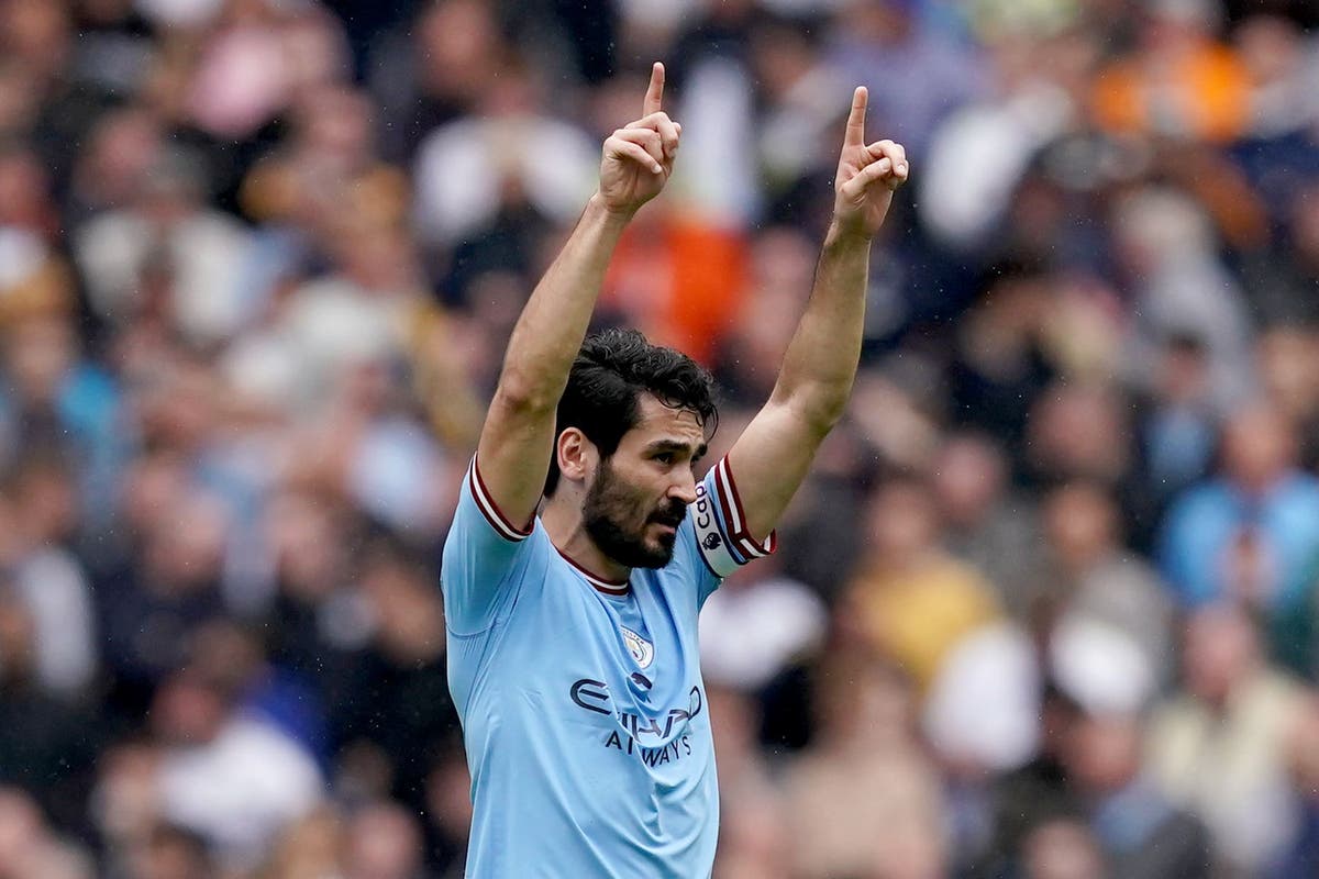 Ilkay Gundogan double sinks Leeds as Manchester City survive late scare