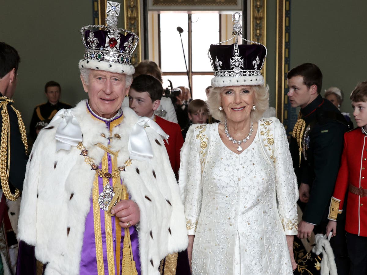 King Charles&rsquo;s first official portrait after coronation unveiled