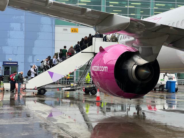 <p>New kit: Wizz Air UK claims to have the youngest fleet in Europe after taking delivery of another Airbus A321neo jet  </p>