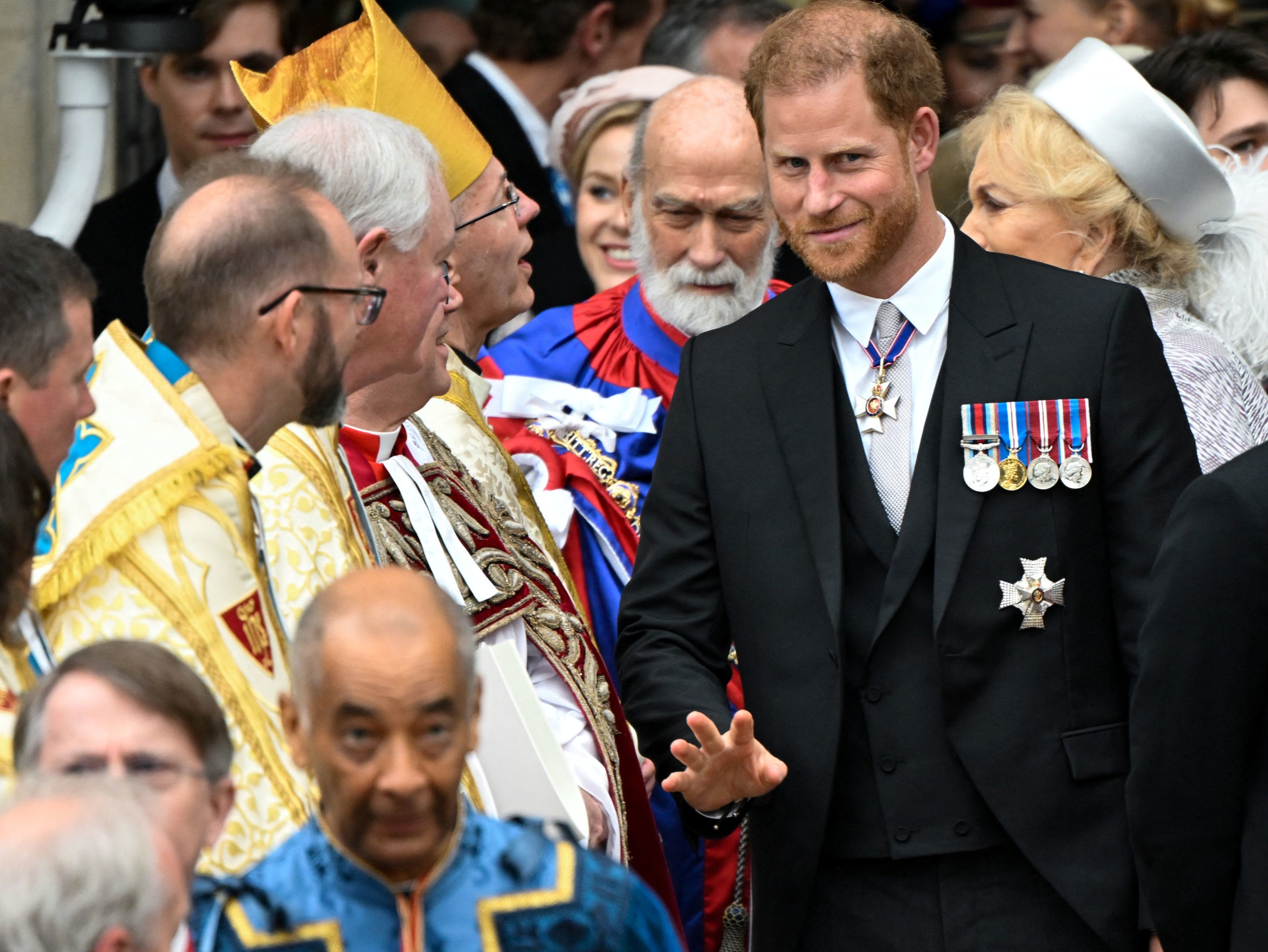 Prince Harry shuns British brands to wear Dior to coronation