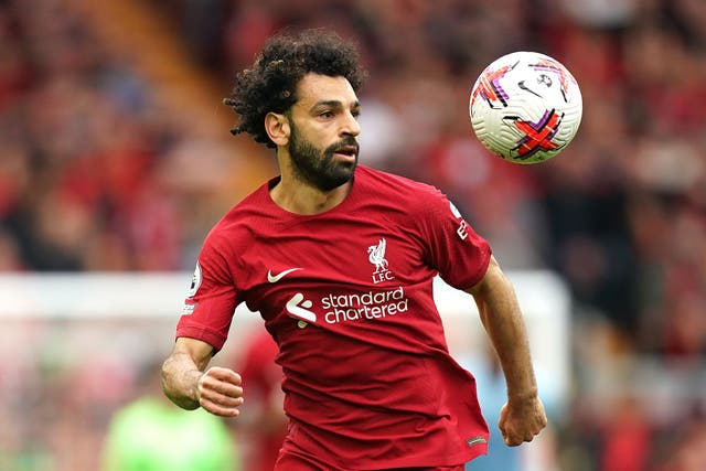 Liverpool’s Mohamed Salah is after more records (Mike Egerton/PA)