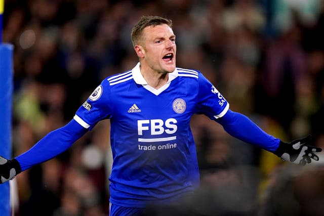 Jamie Vardy has returned to form for Leicester in the last couple of weeks (Mike Egerton/PA)