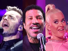 Coronation concert – live: Katy Perry and Take That prepare to perform as Zoe Ball drops out at last minute